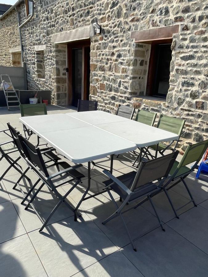 Villa Magnifique Corps De Ferme Renove Avec Jacuzzi Hillion Exterior foto